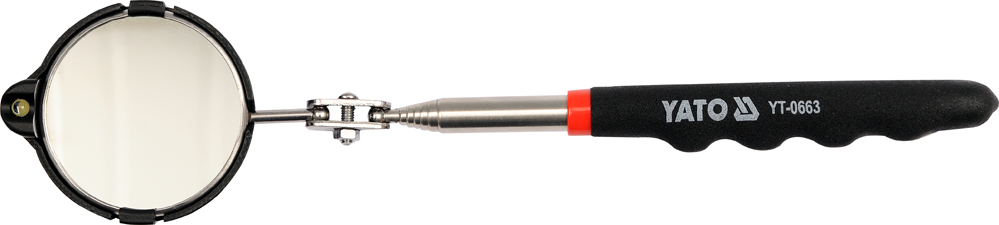 Espejo telescopico con luz led 
