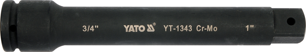 Extension de impacto con adaptador de 3/4 a 1  
