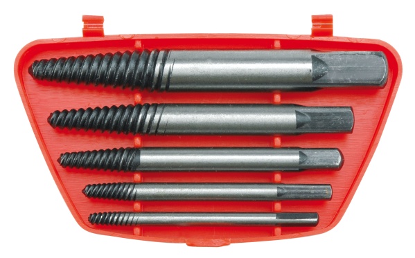 Extractor de tornillo barrido 5 pzs  