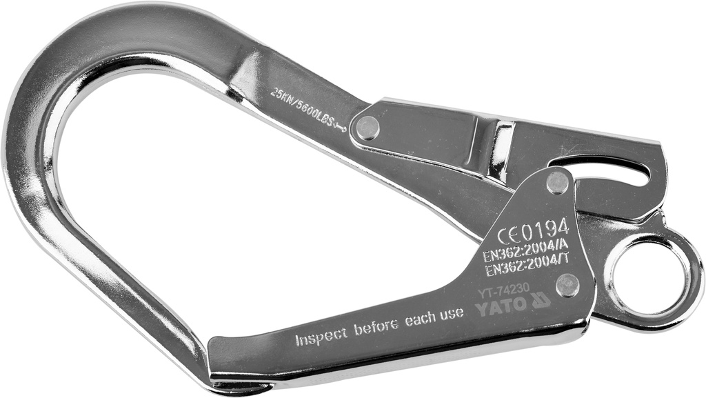 Gancho de seguridad para arnes 