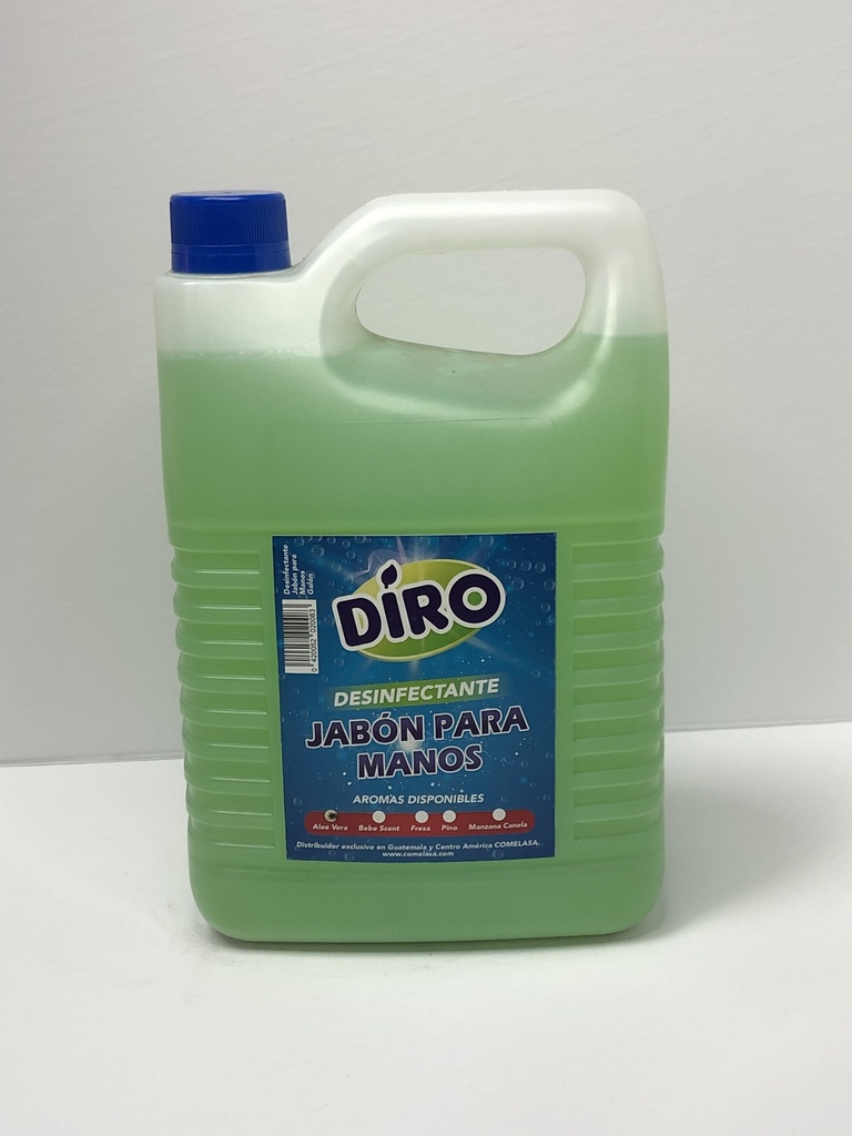 Jabon para manos aloe vera galon