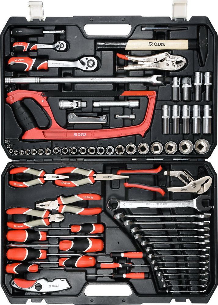 Jgo de ratchet y copas 1/4 1/2 79pzs  