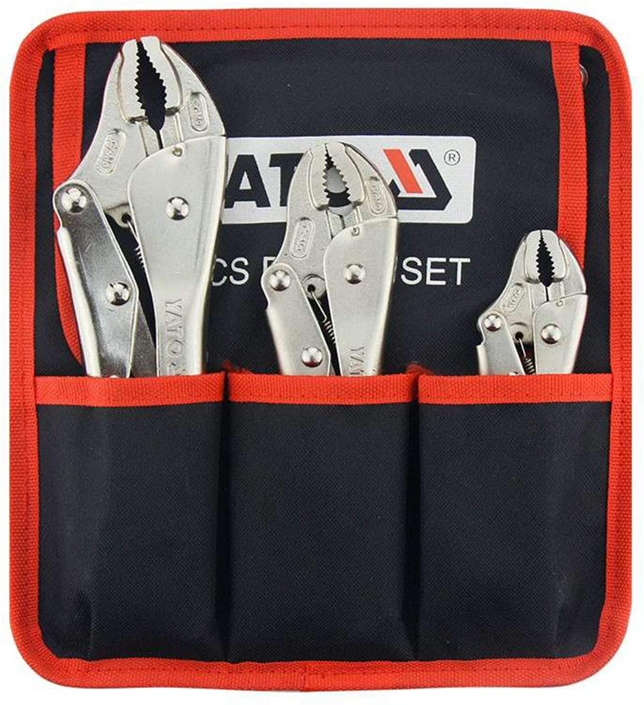 Alicates de presión vice-grip 3 pzs 