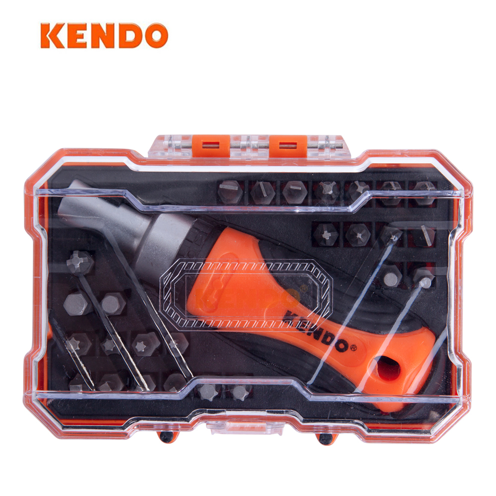 Juego con puntas ratchet 27 pzs  