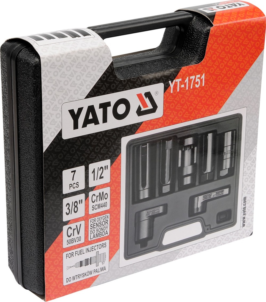 Juego copas inyectores y sensores de oxigeno 7pzs 