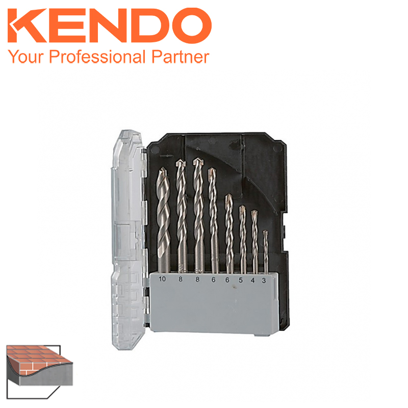 Brocas concreto 3 - 10 mm 8pc 