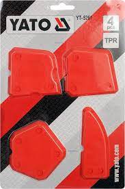 Juego de espatulas de silicona 4 pzs  