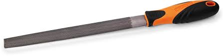 Lima media caña para metal 8" ergonomico  
