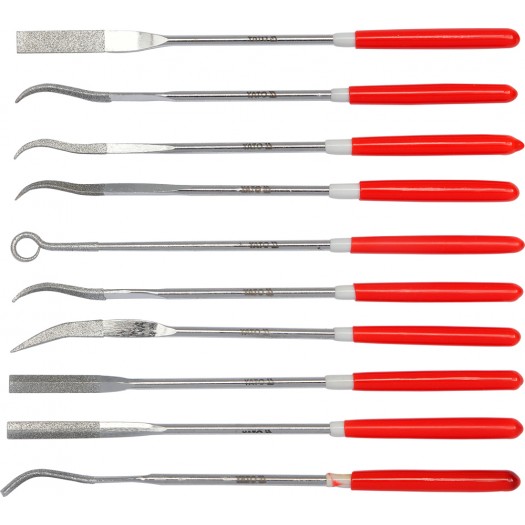Limas para cerrajero de 10pzs 25mm ancho  