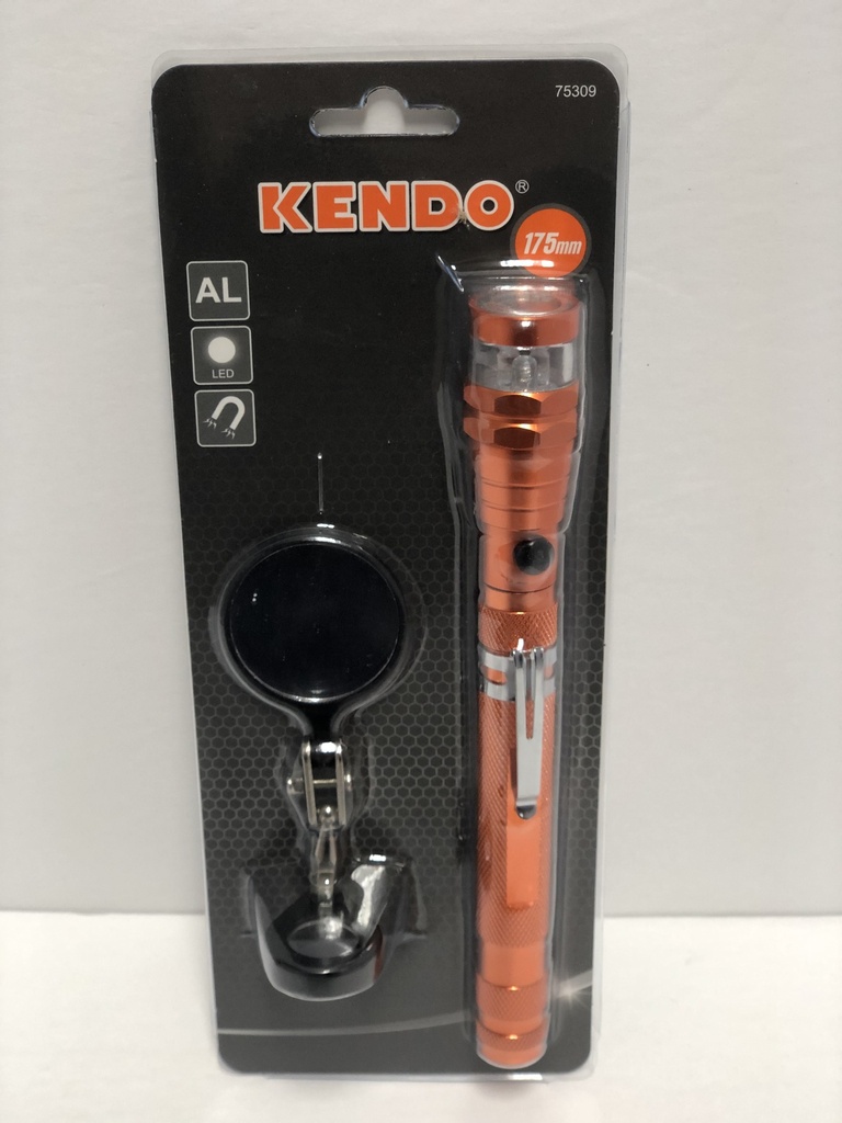 Linterna con extension luz led 7"  