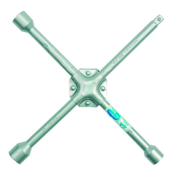 Llave de chucho 17x19x21x1/2  