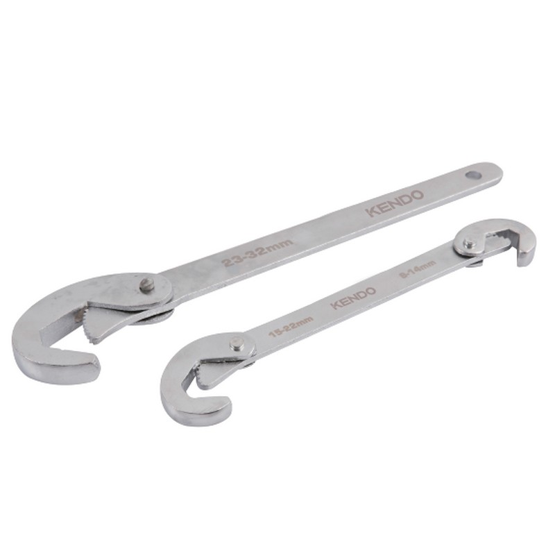 Llave universal 2 pzs 9 1415222332mm.  