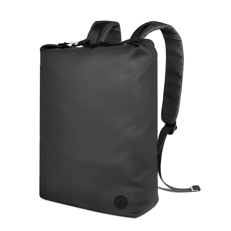 Mochila para laptop negra ligera