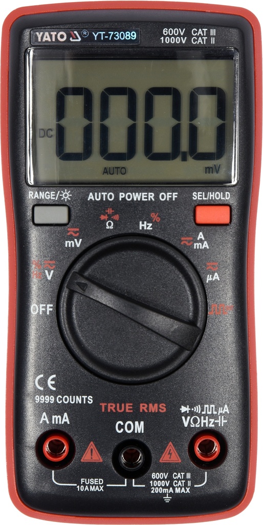 Multimetro digital autorango  