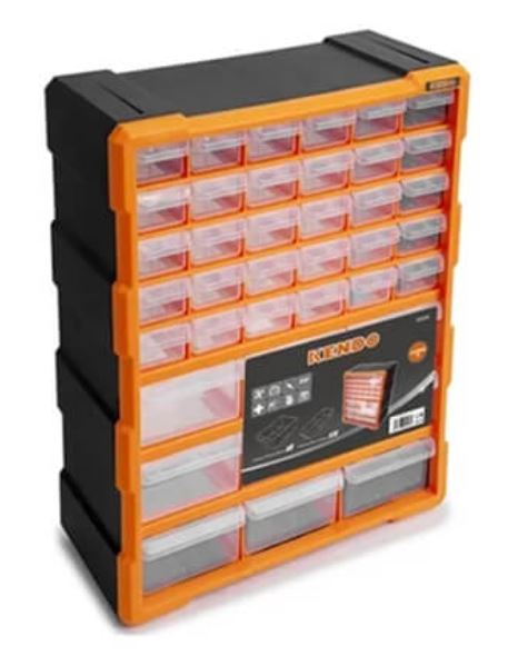Organizador 39 espacios 47.5x38x16cm  