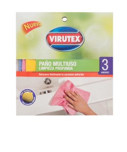 Paño sintetico limpieza profunda x3 creativa 