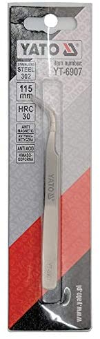Pinza acero inoxidable 5"