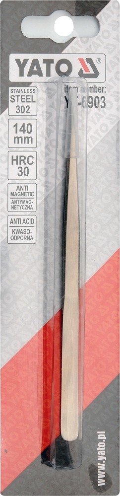 Pinza acero inoxidable 6" 