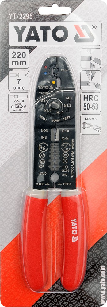 Pinza pela cable 11" 