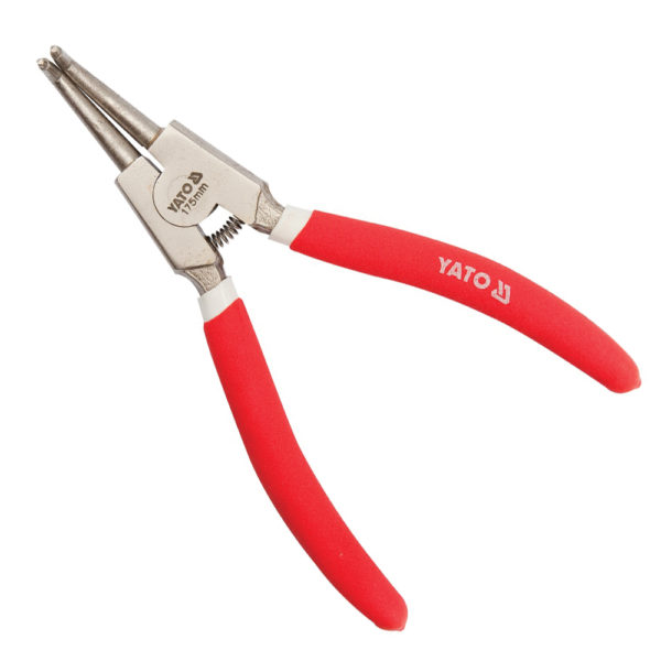 Pinza saca seguro curva abrir 13" 