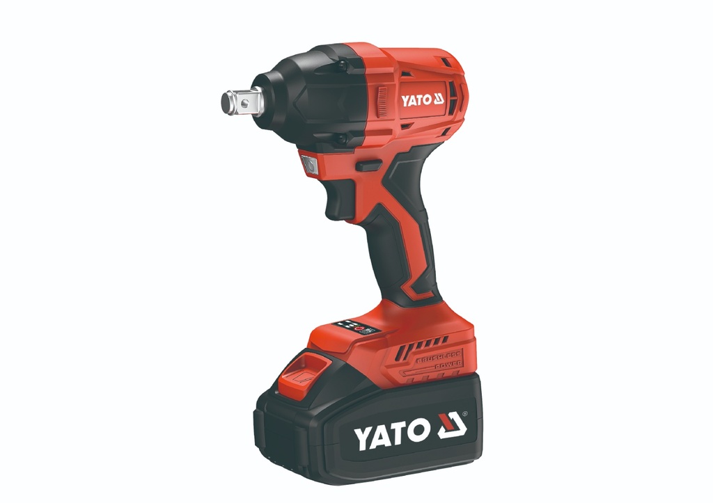 Pistola de impacto inalambrica brushless 1/2 350nm 4ah 