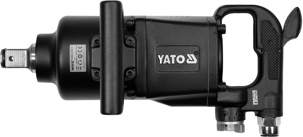Pistola de impacto neumatica raiz 1" cañon corto 2600nm 