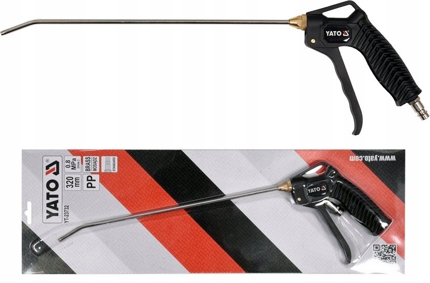 Pistola para aire con extension larga 