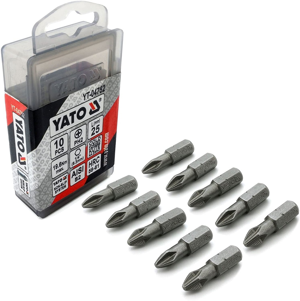 Puntas corta ph2x25 10 pzs 