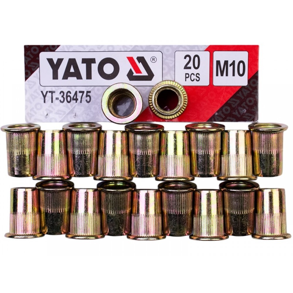 Remaches roscable m10 20 pzs 