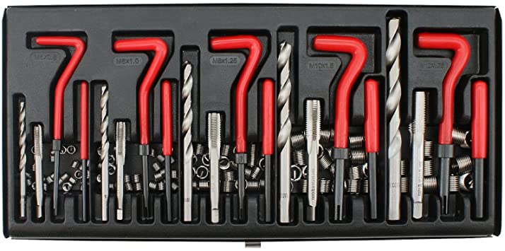 Reparador de roscas m5-m12 131pzs 