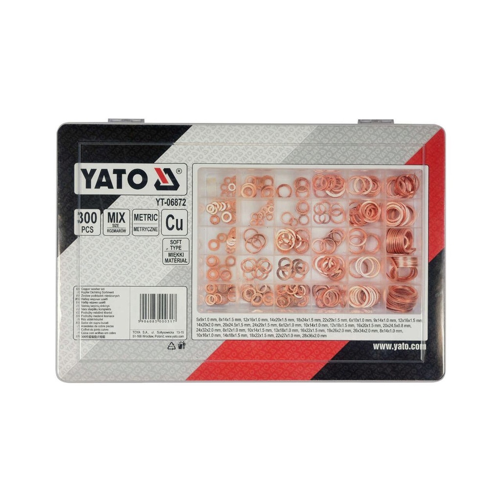 Roldana de bronce set 300 pzs  