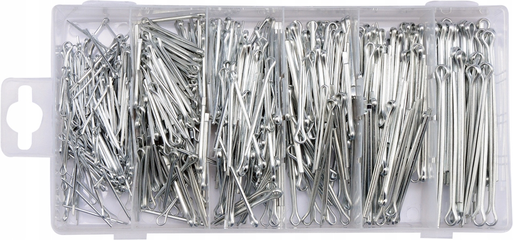 Seguro splint caja 555 pzs set mix  