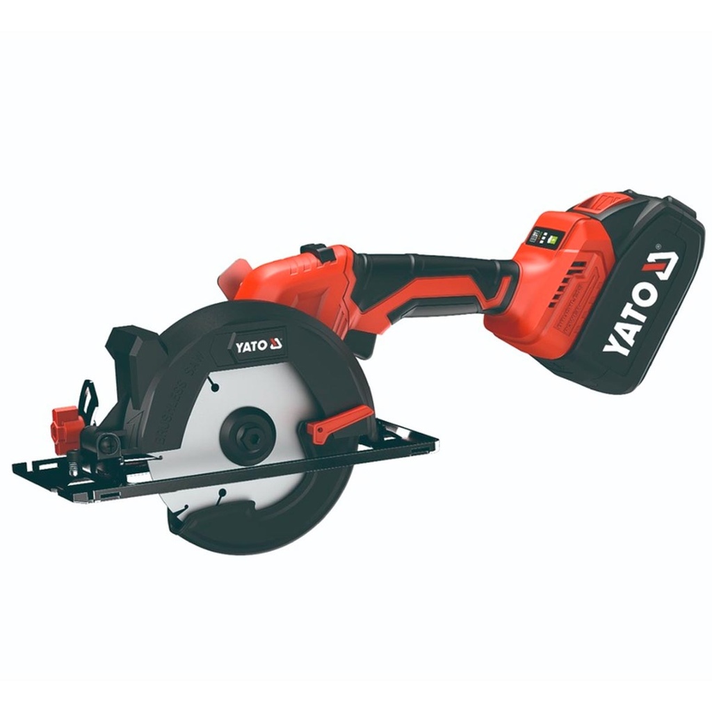 Sierra circular de mano inalambrica 5 " brushless 2x2ah 140nm 