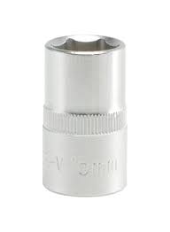 Copa hexagonal corta 15mm 1/2" 6pt 