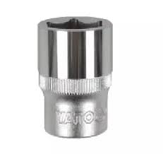 Copa hexagonal corta 17mm 1/2" 6pt 