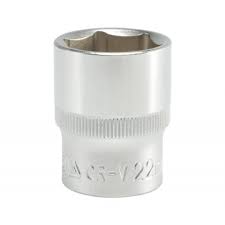 Copa hexagonal corta 22mm 1/2" 6pt 