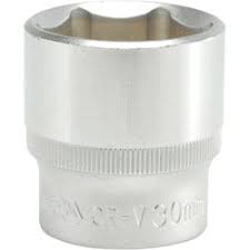 Copa hexagonal corta 30mm 1/2" 6pt 