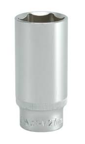 Copa hexagonal larga 27mm 1/2" 6pt 