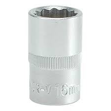Copa bihexagonal 16mm 1/2 12pt crv 