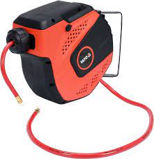 Manguera aire con base retractil 10m pvc