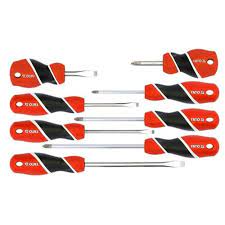 Jgo destornilladores estuche 8pzs 