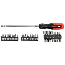 Destornillador flexible con bits set 31 pzs 