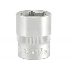 Copa corta hexagonal13mm 3/8" 6 pt crv