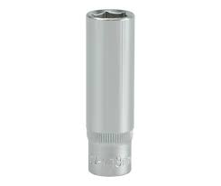 Copa larga hexagonal13mm 3/8" 6 pt crv
