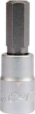 Copa 7mm raiz 1/4 " de punta hex 