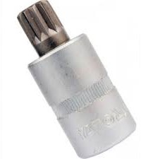 Copa m16 x 2 raiz 1/2 " torx estriada