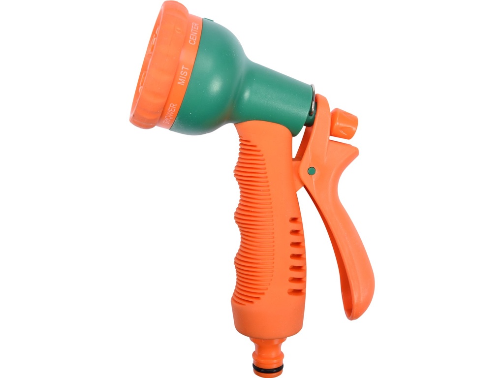 Pistola para riego 8 funciones plastico 