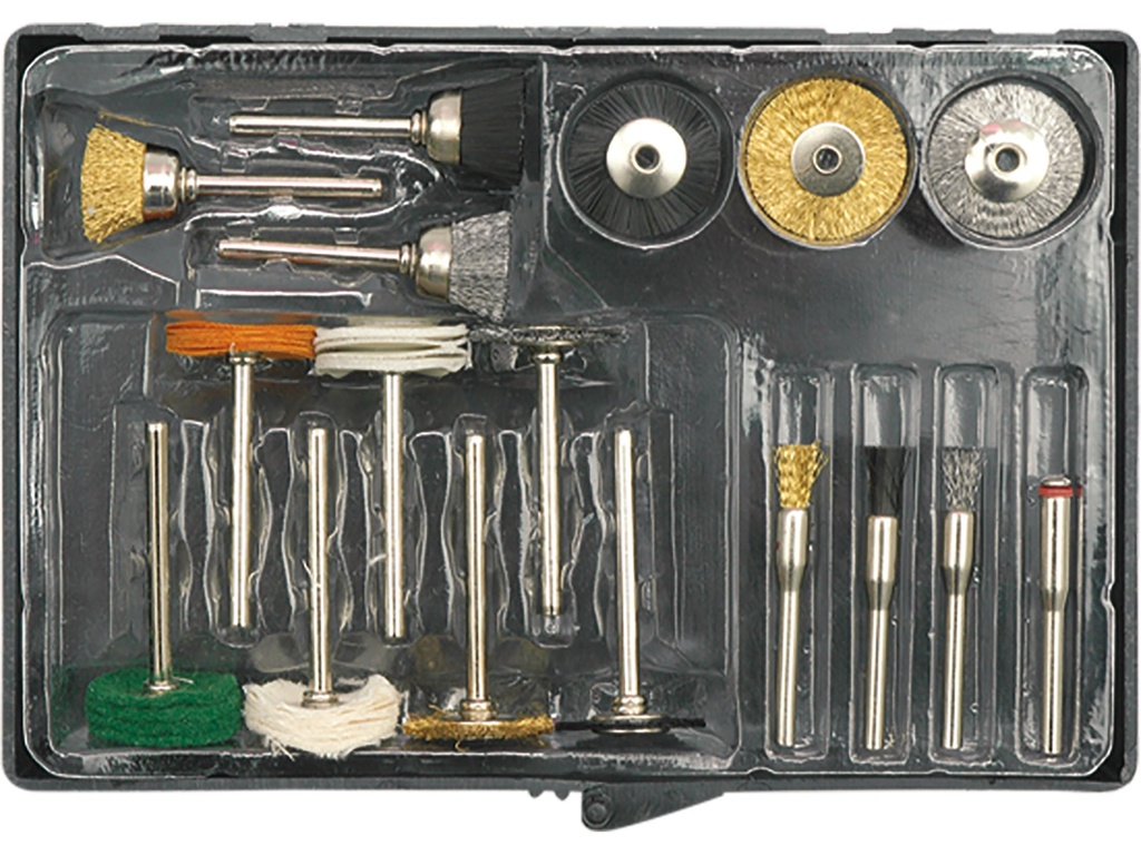 Juego de mini accesorios para pulir 17 pzs  