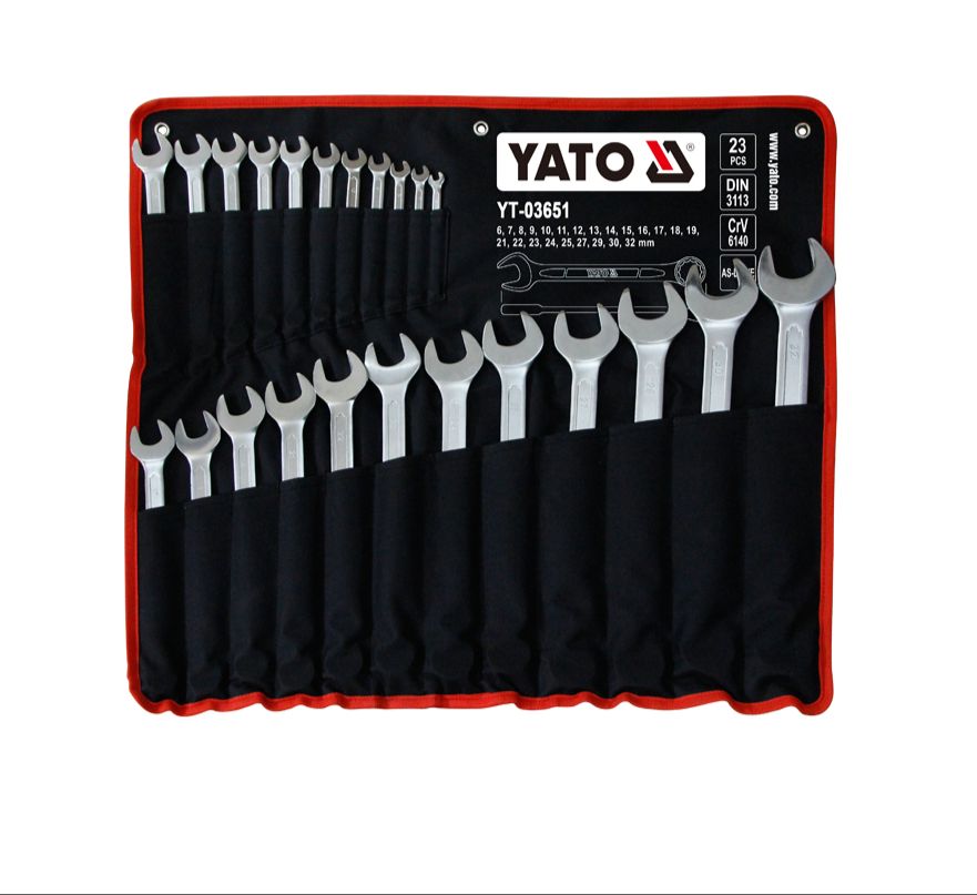 Llaves cola corona 6-32mm 23pzs  