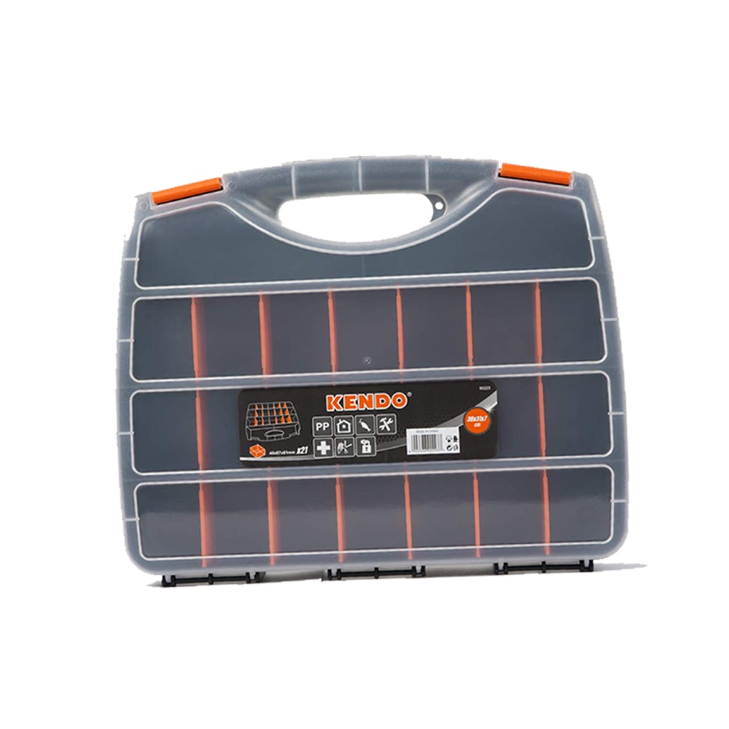 Organizador plastico 21 compartimientos  